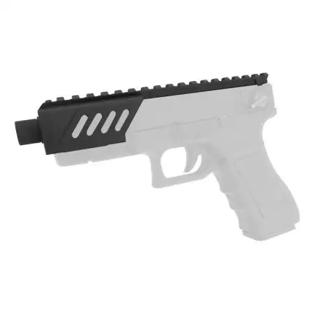 Rail Picatinny Tactique Réplique Airsoft AEP G18C Cyma CM030 - Noir