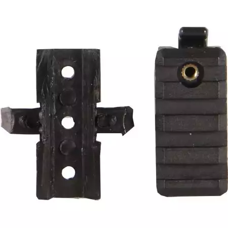 Rail QD Picatinny pour Casque FAST Delta Armory - Noir