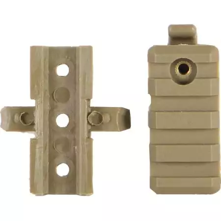 Rail QD Picatinny pour Casque Fast Delta Armory - Tan