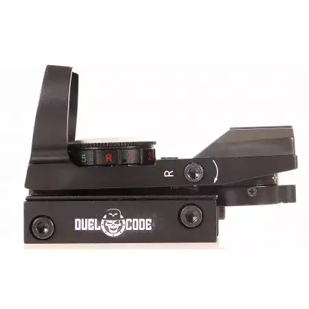 Red Dot Reflex S2 Multi-Reticules avec Laser Duel Code - Noir