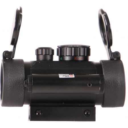 Red Dot Tube 1x30 + Laser JS Tactical - Noir