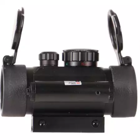 Red Dot Tube 1x30 + Laser JS Tactical - Noir