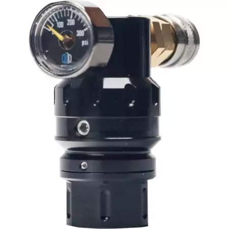 R&eacute;gulateur HPA FLO MAX - Ligne US - Alu CNC - MechLabs - Noir
