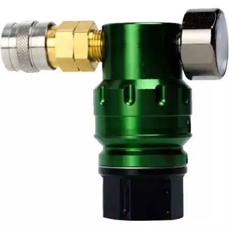 R&eacute;gulateur HPA FLO MAX - Ligne US - Alu CNC - MechLabs - Vert