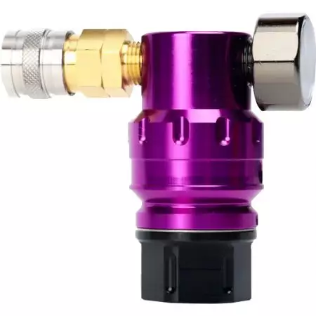 R&eacute;gulateur HPA FLO MAX - Ligne US - Alu CNC - MechLabs - Violet