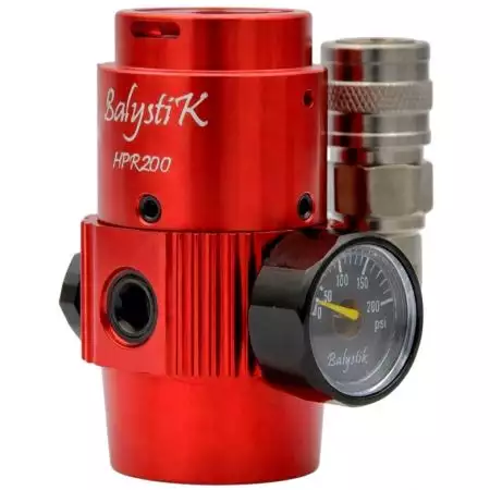 Regulateur HPA HPR200 - US - Alu CNC - Balystik - Rouge