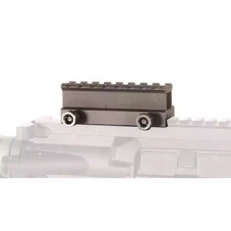 Rehausse 8 Slots Rail Picatinny Metal JS Tactical - Noir