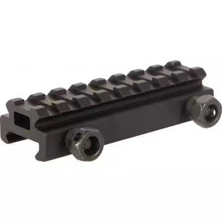 Rehausse Compact 8 Slots Rail Picatinny JS Tactical - Noir