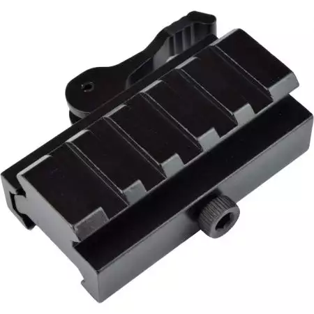 Rehausse QD 5 Slots Picatinny JS Tactical - Noir