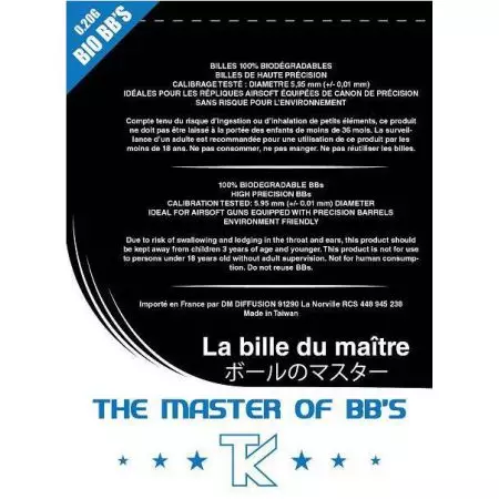 Sachet 3000 Billes Bio 0.20g Tanio Koba - Blanches