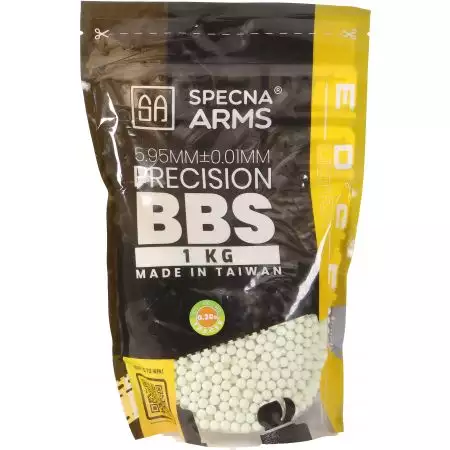 Sachet 3300 Billes Traçantes 0.30g Bio Edge Ultra Specna Arms - Blanches