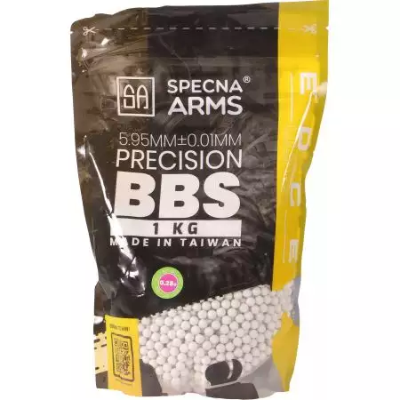 Sachet 3500 Billes 0.28g Bio Edge Ultra Specna Arms - Blanches