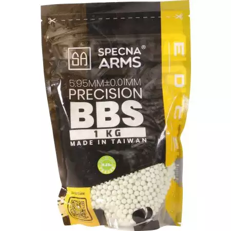 Sachet 4000 Billes Traçantes 0.25g Bio Edge Ultra Specna Arms - Blanches