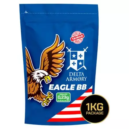 Sachet 4300 Billes 0.23g Eagle Bio Delta Armory - Blanches