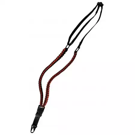 Sangle 1 Point Paracorde Quick Release Swiss Arms - Bi-ton Rouge