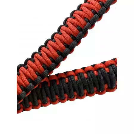 Sangle 1 Point Paracorde Quick Release Swiss Arms - Bi-ton Rouge