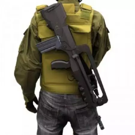 Sangle 3 Points Pour Famas Swiss Arms - Noir