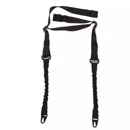 Sangle Noire 2 Points Universelle Polyester Strike Systems - Noir