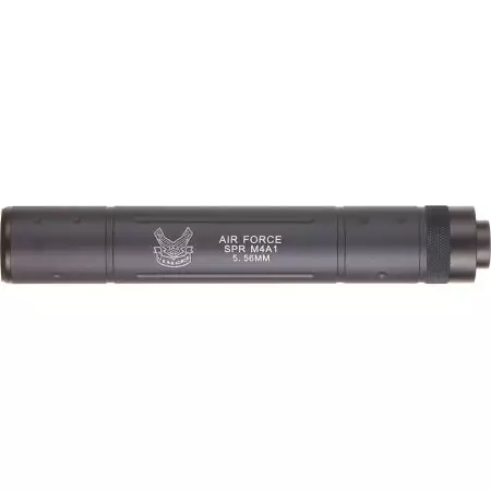 Silencieux Air Force - 200x35mm - 14mm CCW - ACM - Noir