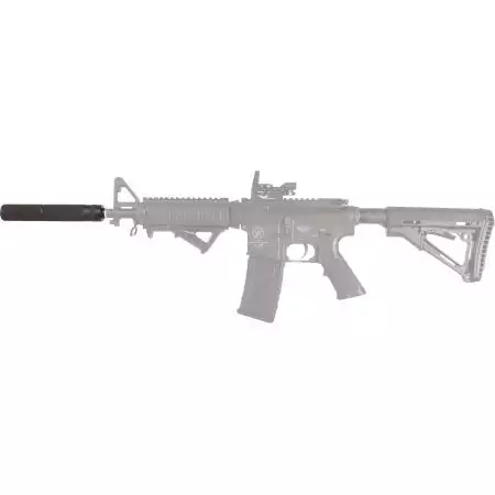 Silencieux Grip - 200x30mm - 14mm CCW - Cyma - Noir