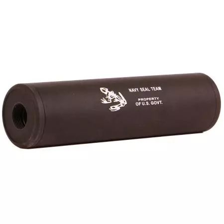 Silencieux Navy Seal Team 130x35mm - 14mm  CW/CCW - Noir