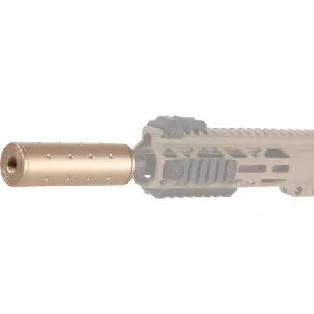 Silencieux Navy Seals - 105x35mm - 14mm CCW & CW - FMA - Tan