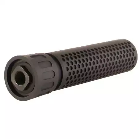 Silencieux QD 180X40mm - 14mm CCW - Cache-flamme JJ Airsoft - Noir