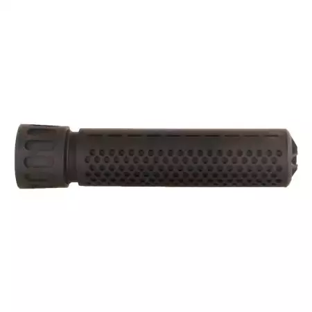 Silencieux QD 180X40mm - 14mm CCW - Cache-flamme JJ Airsoft - Noir