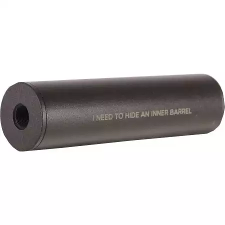 Silencieux Tactical PRO - 150x40mm - 14mm CW/CCW - Specna Arms - Noir