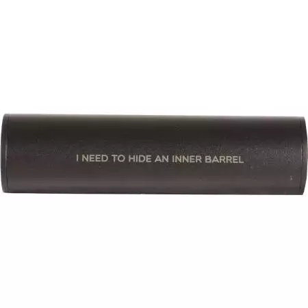 Silencieux Tactical PRO - 150x40mm - 14mm CW/CCW - Specna Arms - Noir
