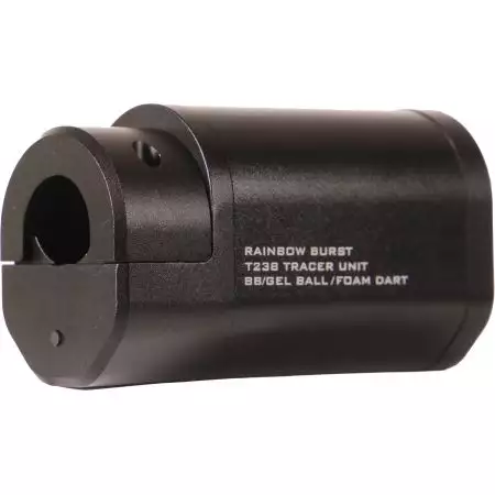 Silencieux Traceur Shotgun Rainbow Burst T238 - Noir