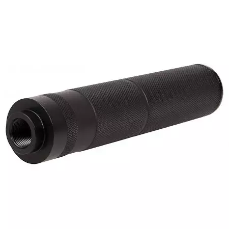 Silencieux Universel 155x30mm - 14mm CCW Antihoraire Noir - Big Dragon