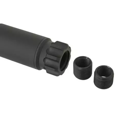 Silencieux Universel Spook 150x35 - 14mm & 19mm CW CCW FMA - Noir