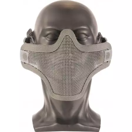 Stalker Masque Protection Grillage Bas Visage Invader Gear - Gris