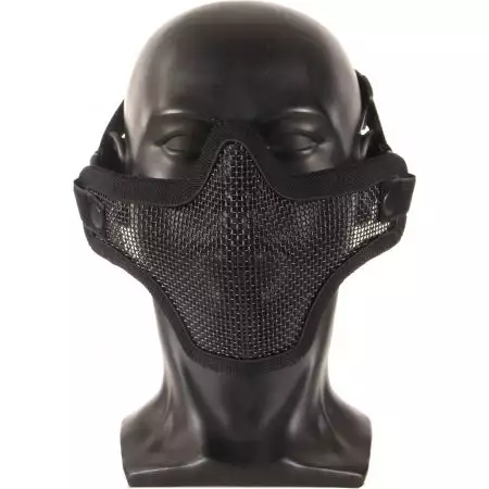 Stalker Masque Protection Grillage Bas Visage Swiss Arms Noir - 604519