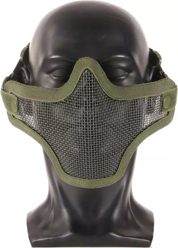Stalker Masque Protection Grillage Bas Visage Swiss Arms - Olive