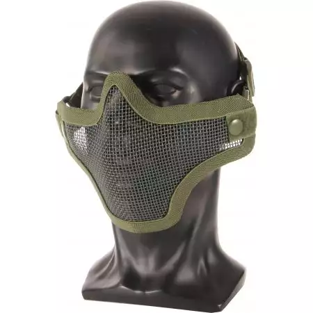 Stalker Masque Protection Grillage Bas Visage Swiss Arms - Olive