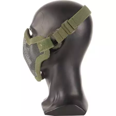 Stalker Masque Protection Grillage Bas Visage Swiss Arms - Olive