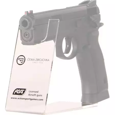 Support Display Ceska Zbrojovka pour Réplique de Poing ASG - Blanc