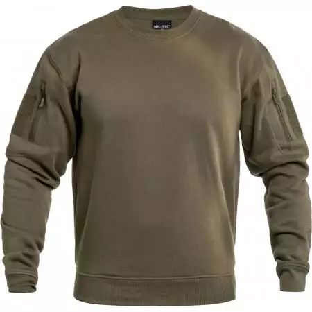 Sweat Tactique Col Rond Miltec - Ranger Green