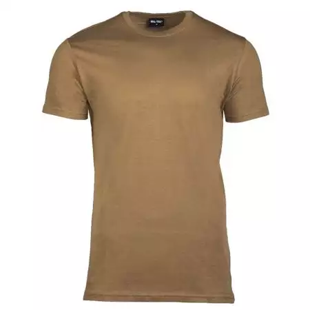 T-Shirt US Style Manches Courtes Miltec - Coyote