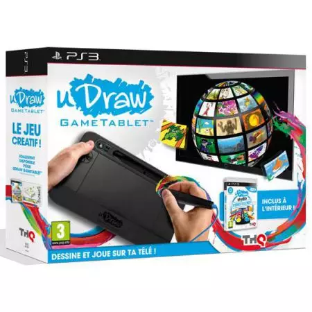 Tablette uDraw + jeu Udraw studio Ps3