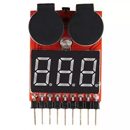 Testeur Buzzer Digital Batterie LiPO & LiFE Delta Armory - Noir