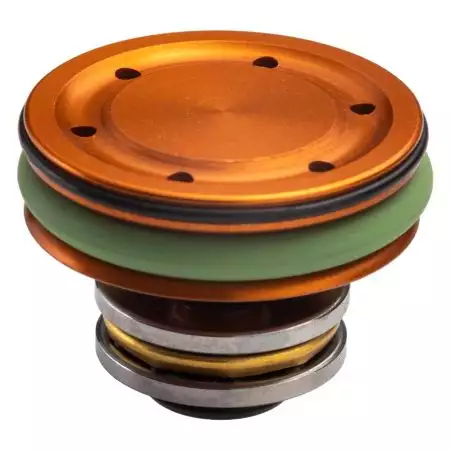 Tête de Piston Anti-Vide O-Ring- Ergal - FPS Softair - Orange