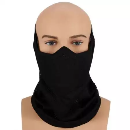 Tour de Cou Stalker Face Warrior Defender Cygnus Armory - Noir