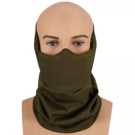 Tour de Cou Stalker Face Warrior Defender Cygnus Armory - Olive