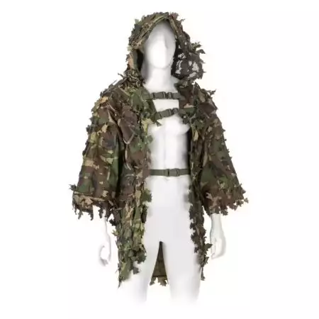 Veste Ghillie Base Leaf Invader Gear - Woodland