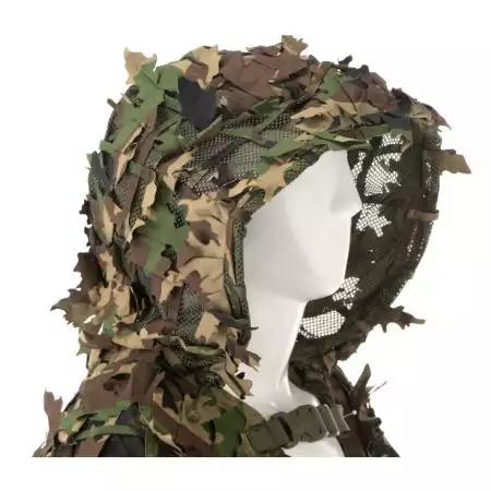 Veste Ghillie Base Leaf Invader Gear - Woodland