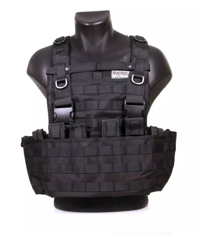 Chest Rig Lightweight SF Noir WOSPORT