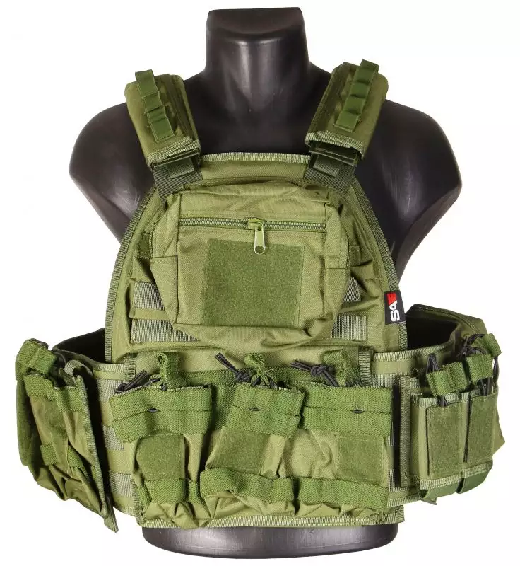 Gilet tactique molle a équiper taille L ( camo digital americain) NC